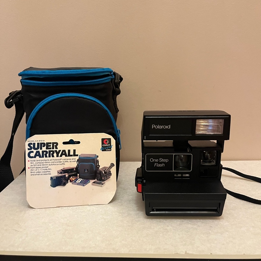 Polaroid onestep flash instant camera, vintage polaroid 600 series, - Picture 3 of 4